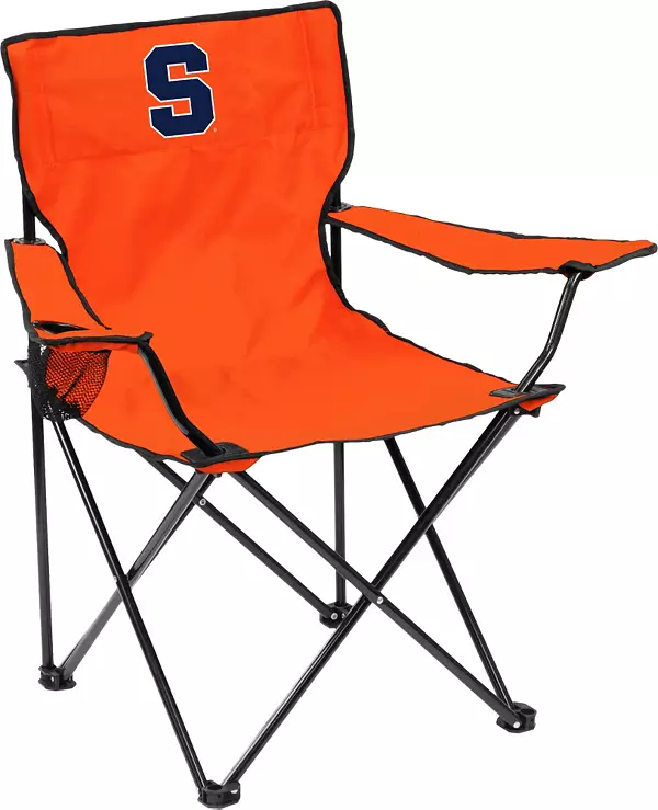 Logo Brands Syracuse Orange Team-Colored Canvas Chair