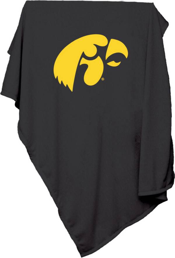 NCAA Iowa Hawkeyes Script Sweatshirt Throw 54 x 84