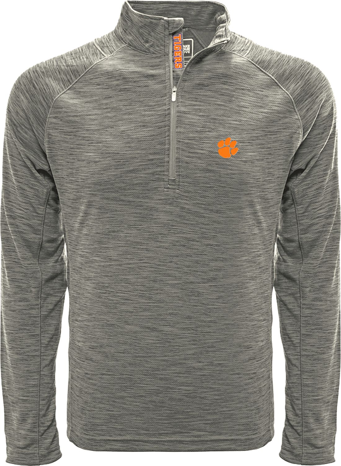 clemson men's quarter zip