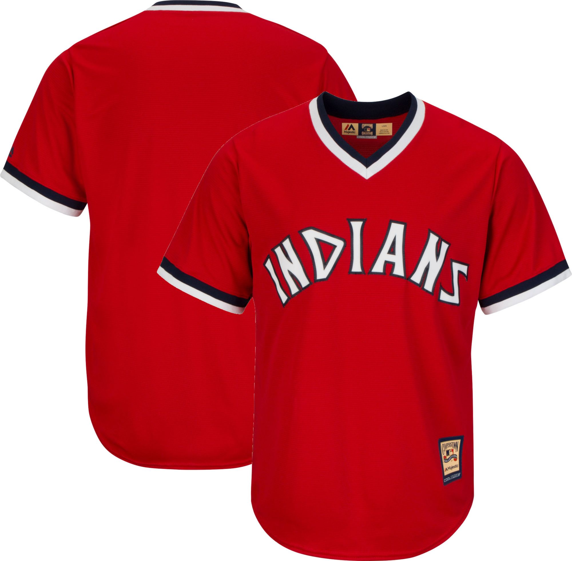 throwback indians jersey