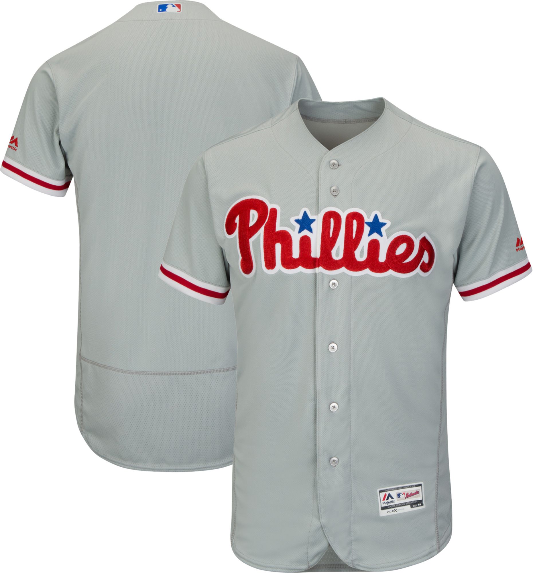 grey phillies jersey