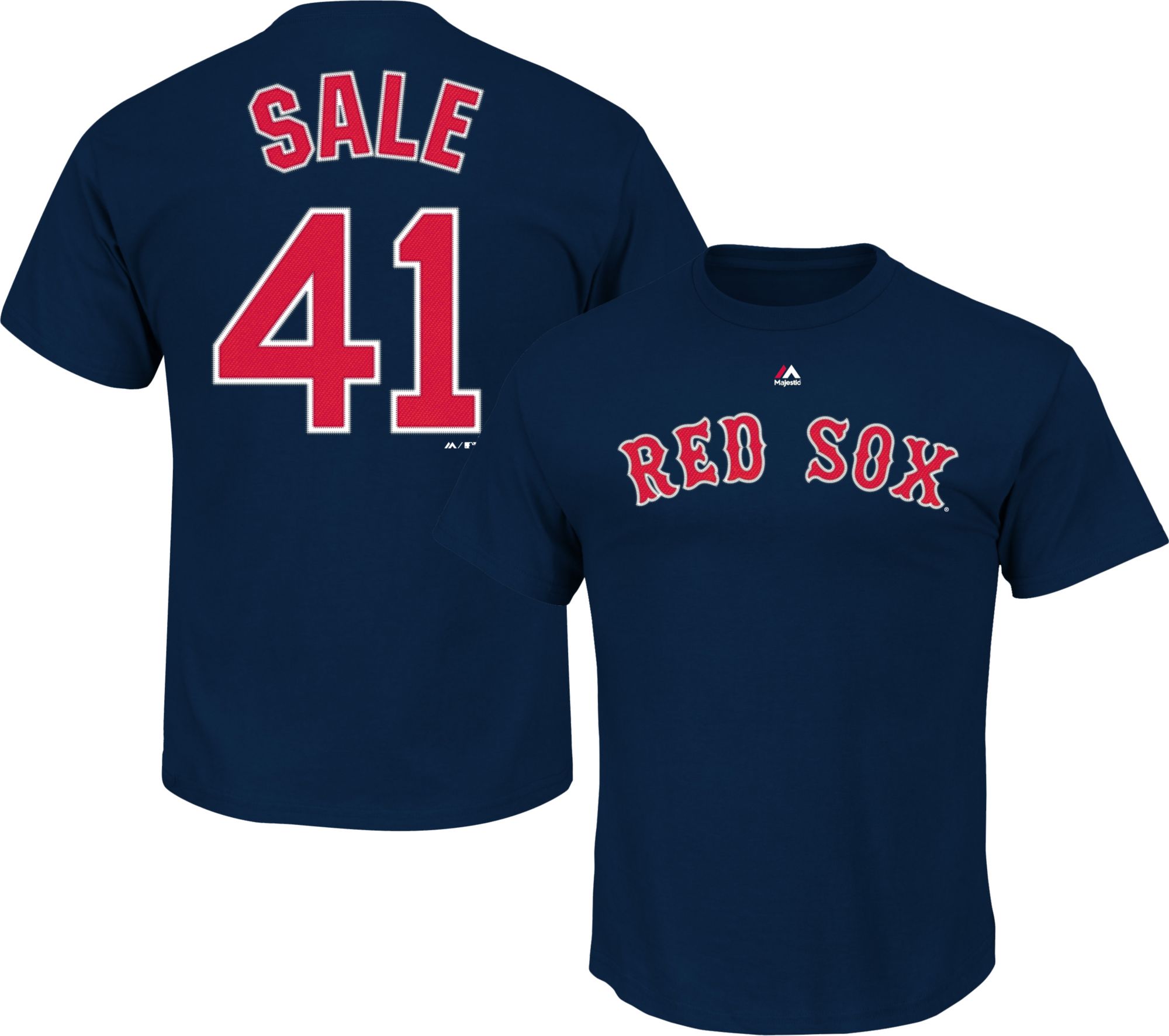 navy red sox jersey