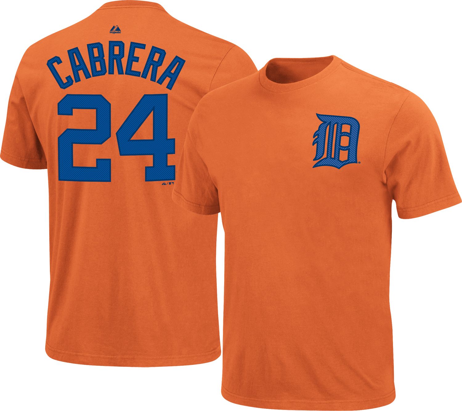 detroit tigers orange jersey