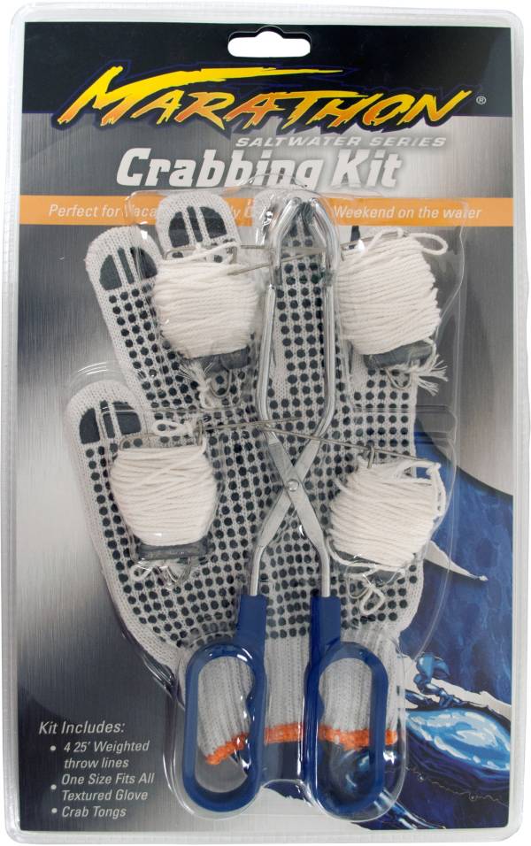 Crabbing Throw Line Kit With Crab Tongs And One Size Fits Al