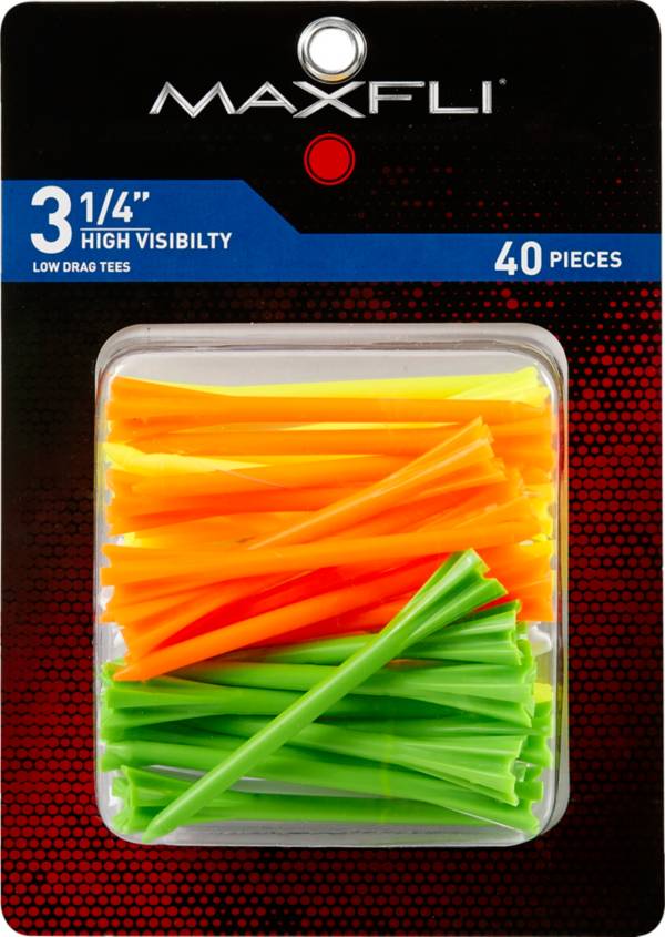 Maxfli Pronged 3 1/4" High Visibility Tees - 40 Pack product image