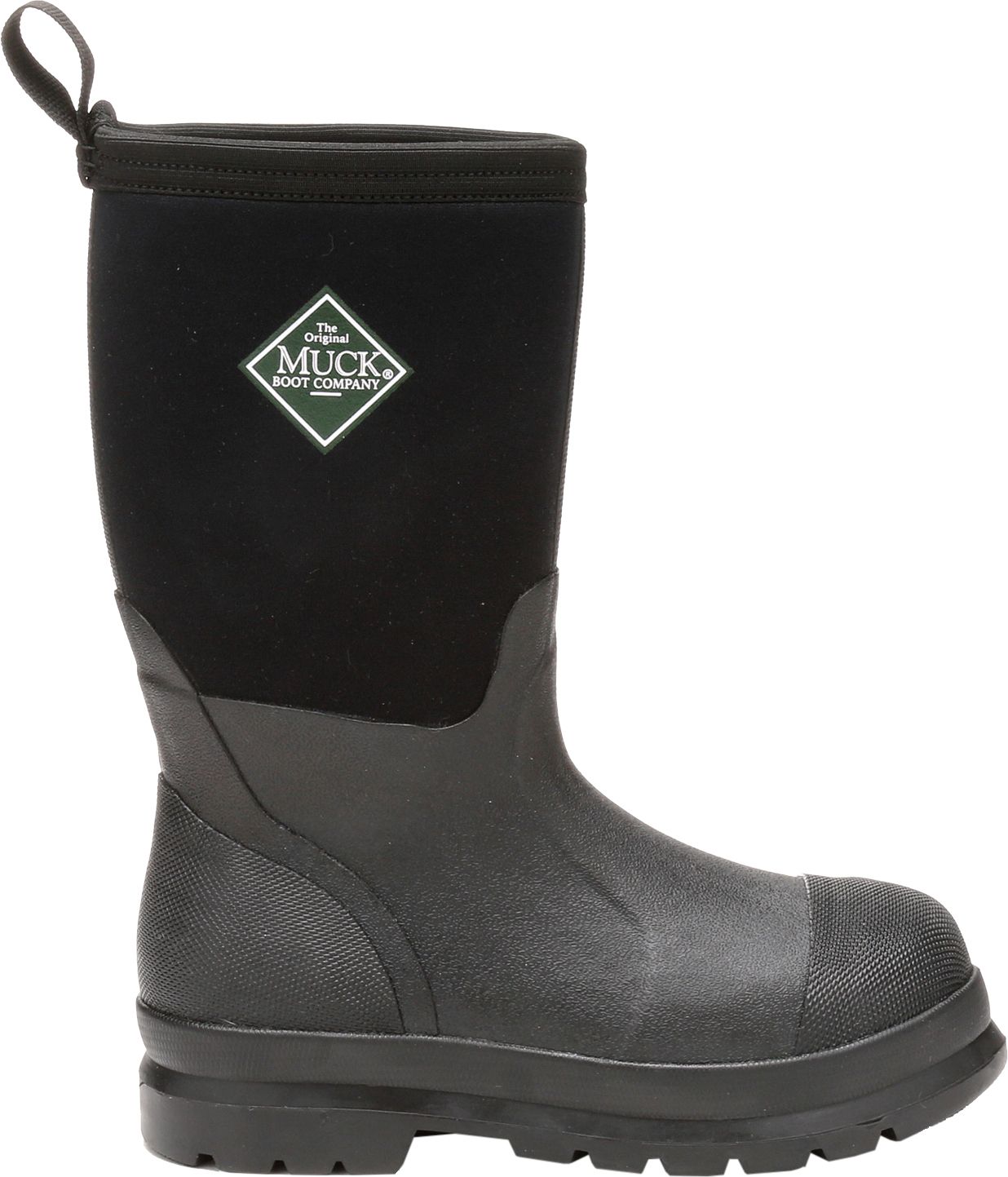 black insulated waterproof work boots