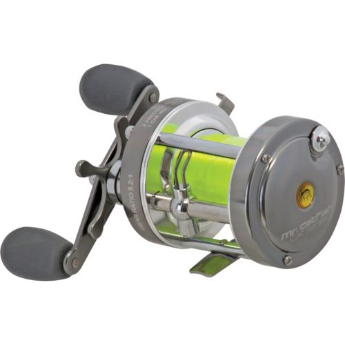 baitcaster reel for crappie Dark Wolf 50Sr Bait Finesse Baitcasting  Hook and Arrow Featuring all CRAPPIE THUNDER JIG/TROLL REEL
