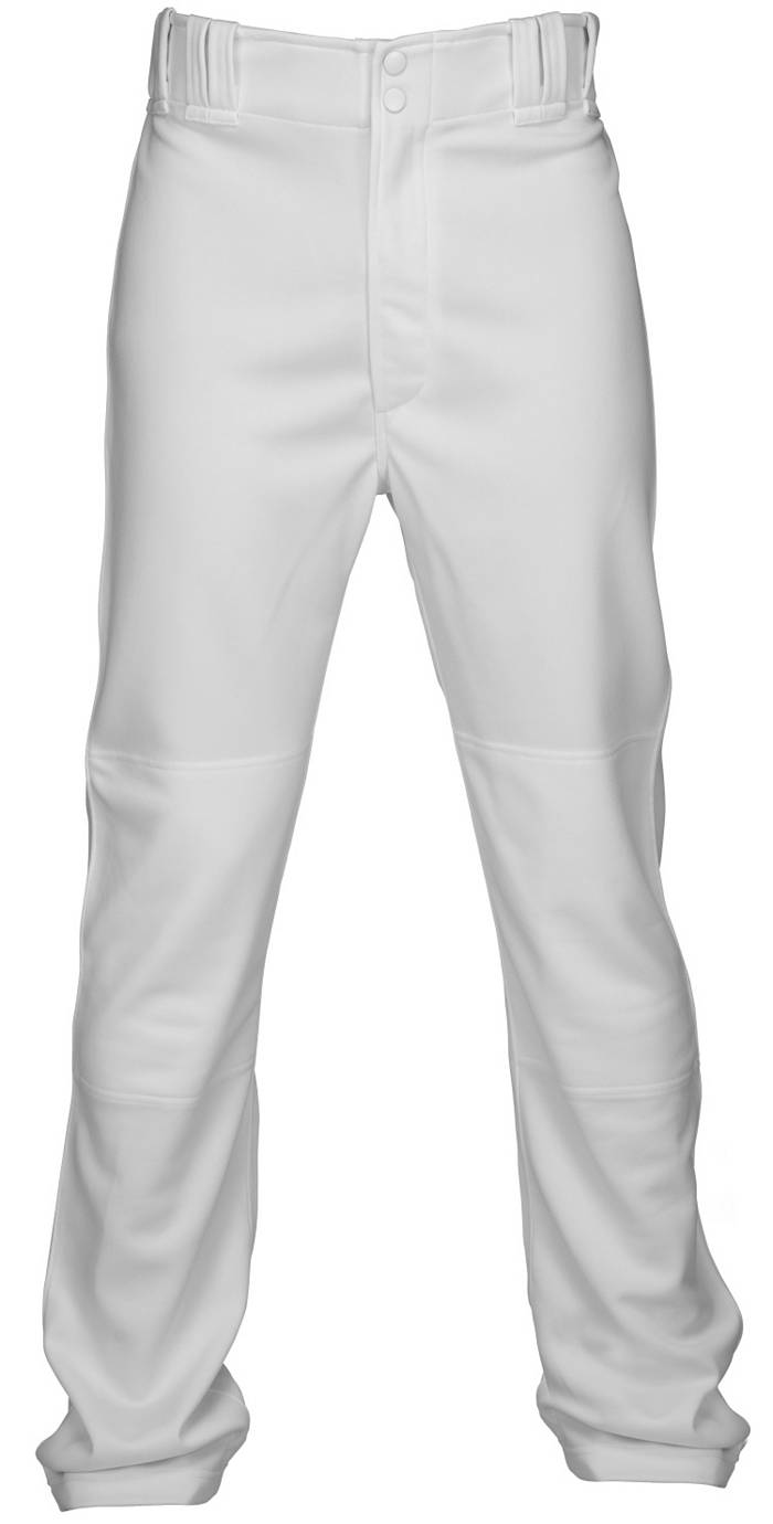 Marucci Men's Tapered Double-Knit Baseball Pants, XL, White
