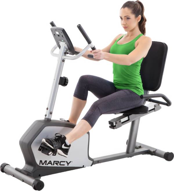 Marcy spin bike discount red