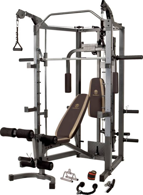 Marcy Deluxe Diamond Elite Smith Cage Home Workout Total Body Gym Machine  System, 1 Piece - Fry's Food Stores