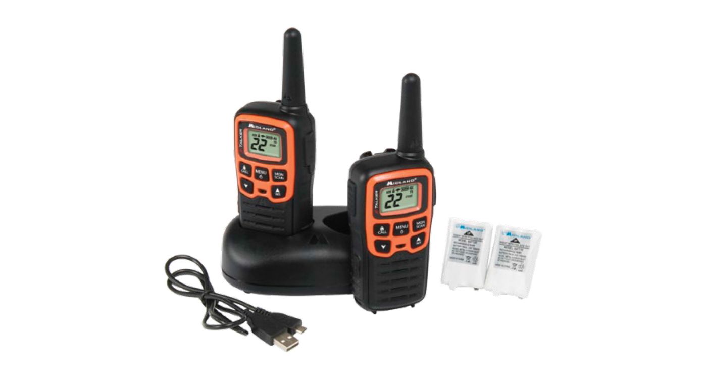 Midland X-Talker T51VP3 hotsell 28 Mile Range 2 Way Radio Walkie Talkie Set (Sealed)