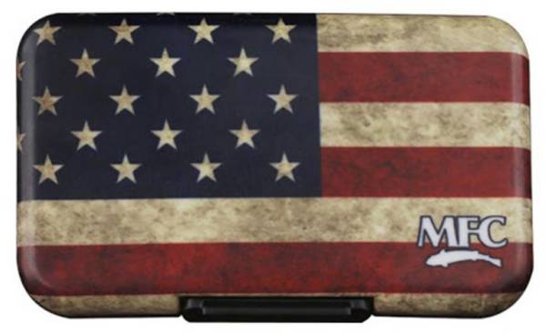 Montana Fly Company Poly Fly Box with Optional Leaf- American Pride product image