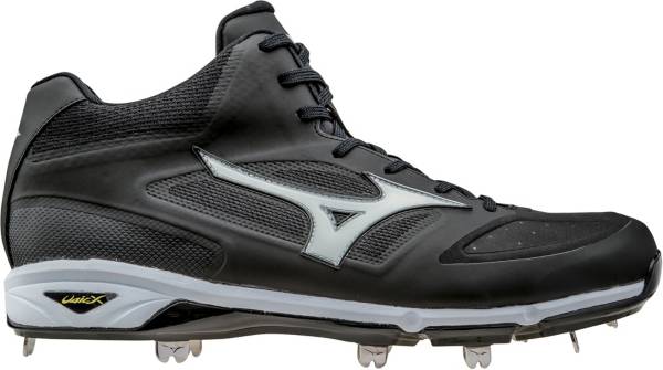 MIZUNO Men's Dominant IC Metal Mid Baseball Cleats