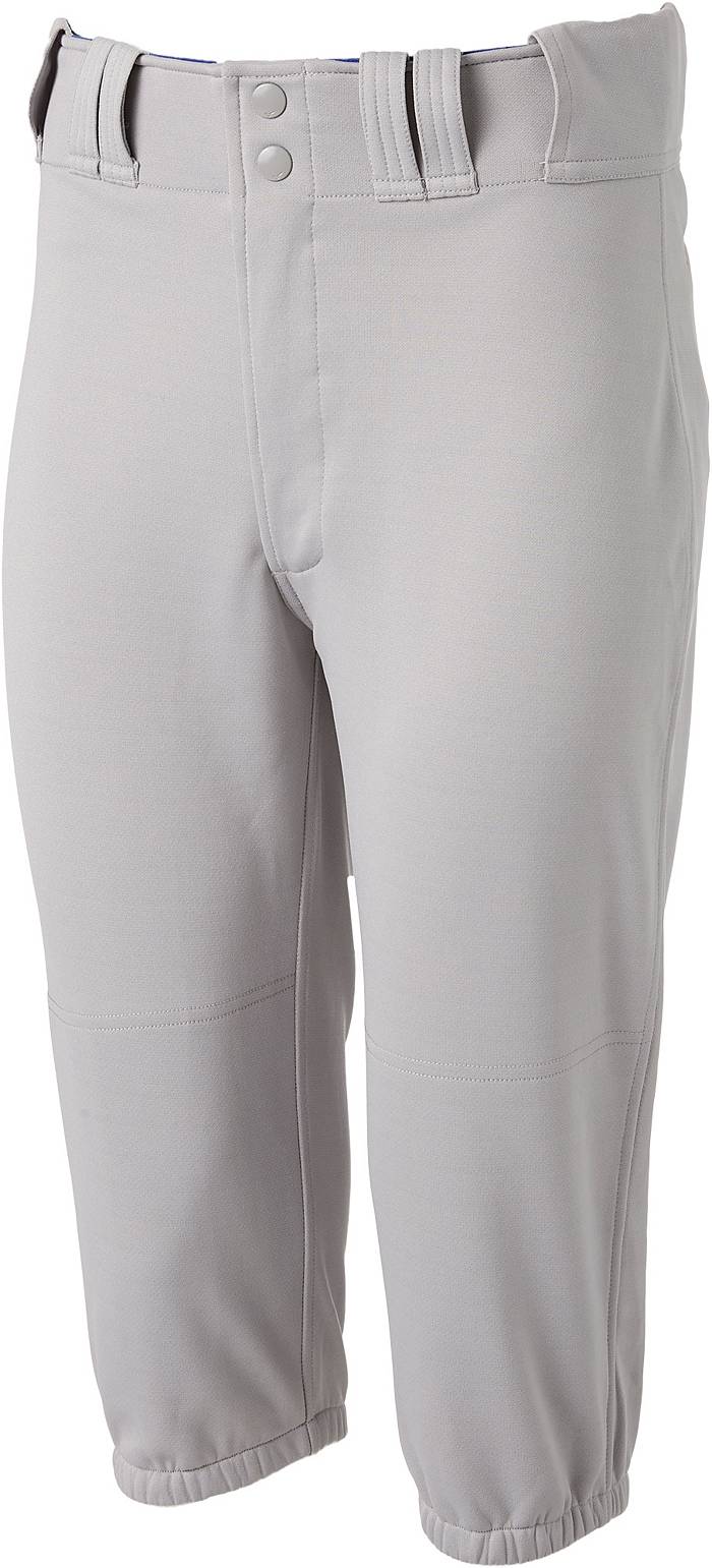 Mizuno Men's Premier Pro Tapered Baseball Pants, XL, Grey