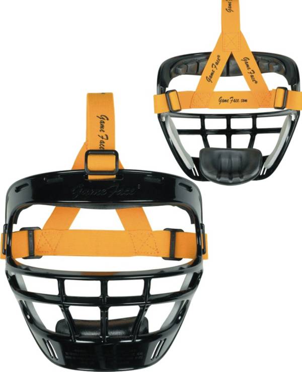 Markwort Game Face Black Softball Safety Face Guard - Large