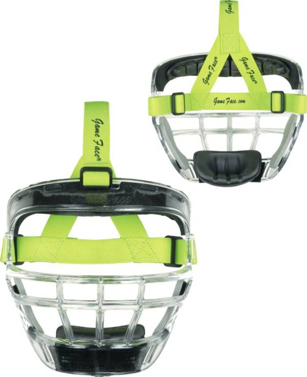 Markwort Game Face Clear Softball Safety Face Guard - Large