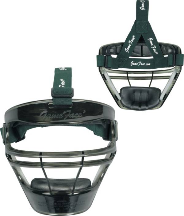 Markwort Game Face Smoke Softball Safety Face Guard - Medium
