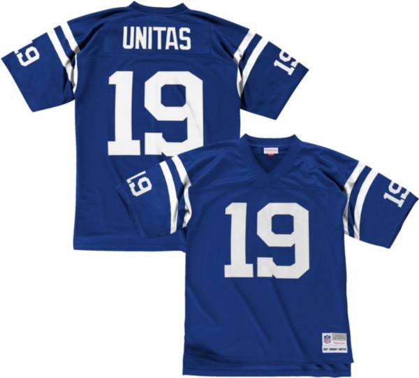 Mitchell & Ness Men's 1967 Home Game Jersey Indianapolis Colts Johnny Unitas #19