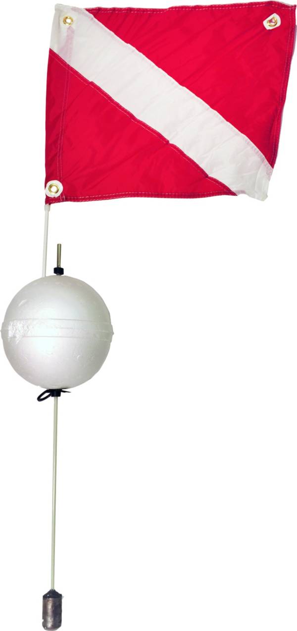 Marine Sports 2-Piece Ball Float with Flag