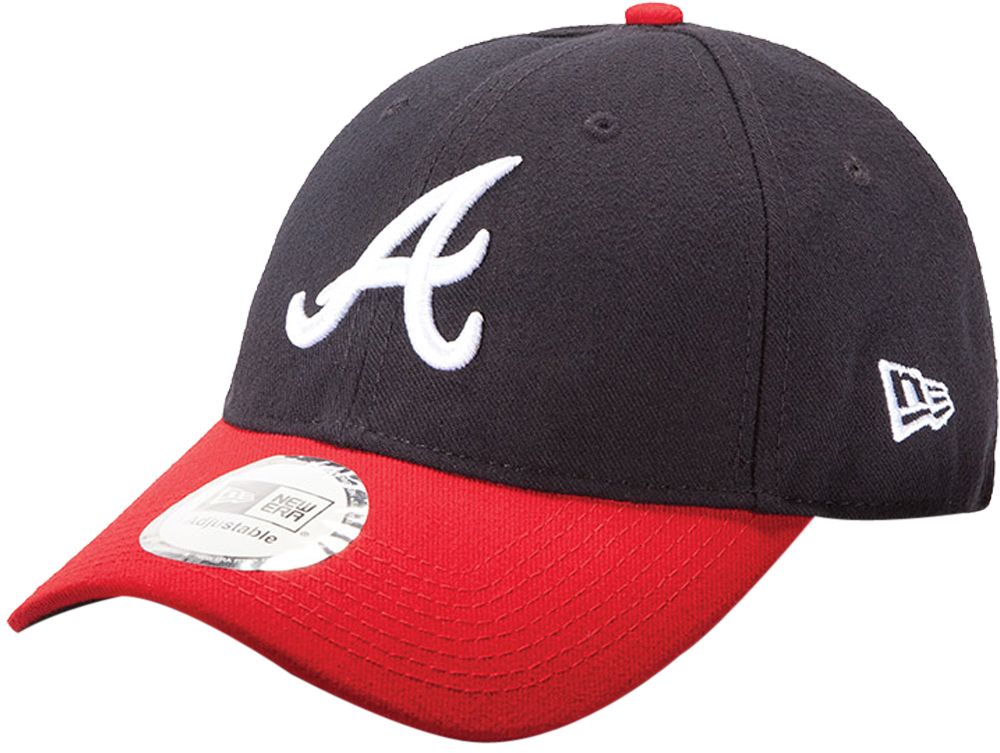 New Era Men's Atlanta Braves 9Forty Pinch Hitter Navy Adjustable Hat |  Dick's Sporting Goods