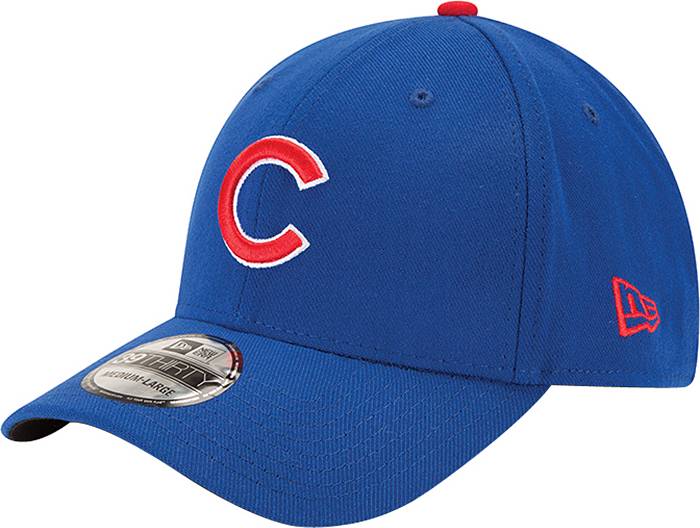 Men's New Era Gray Chicago Cubs Pipe 39THIRTY Flex Hat Size: Small/Medium