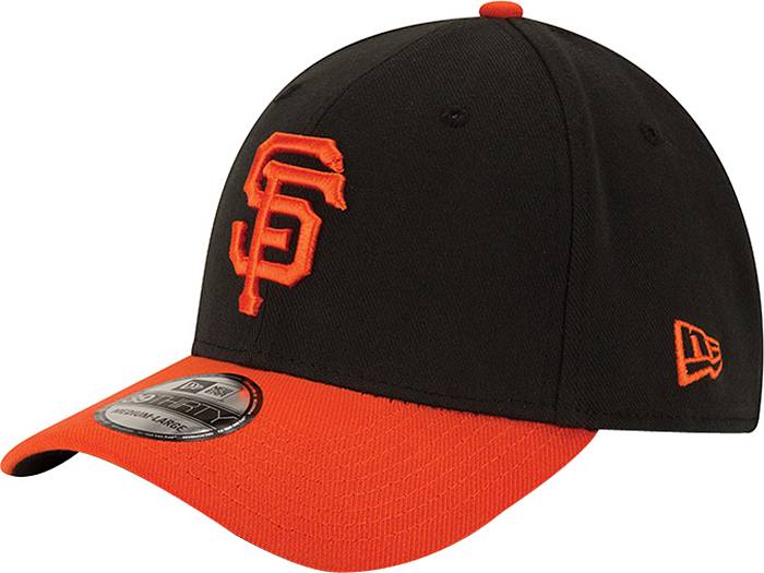 New Era Men's San Francisco Giants 39Thirty Alternate Classic Black Stretch  Fit Hat