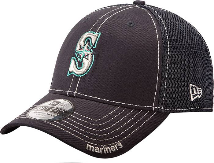 New Era Men's Seattle Mariners 39Thirty Neo Navy Stretch Fit Hat | Dick's  Sporting Goods