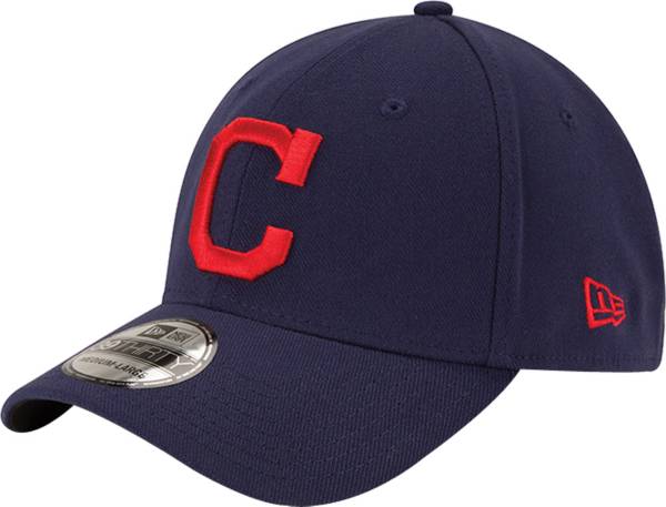 New Era Men's Cleveland Indians 39Thirty Alternate Classic Navy Stretch Fit Hat