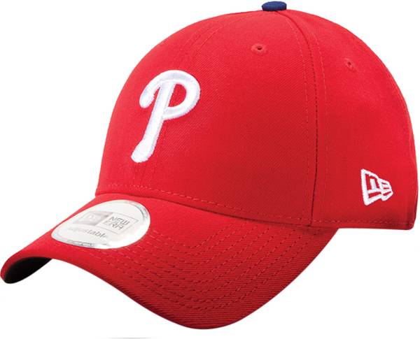 New Era Men's Philadelphia Phillies Red 9Forty Pinch Hitter Adjustable Hat