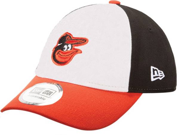 New Era Men's Baltimore Orioles 9Forty Pinch Hitter Black Adjustable Hat