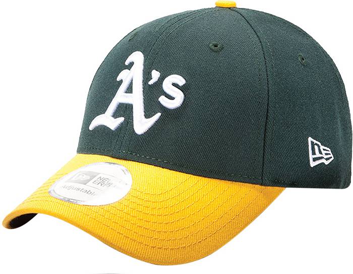 New Era Men's Oakland Athletics 9Forty Pinch Hitter Green Adjustable Hat