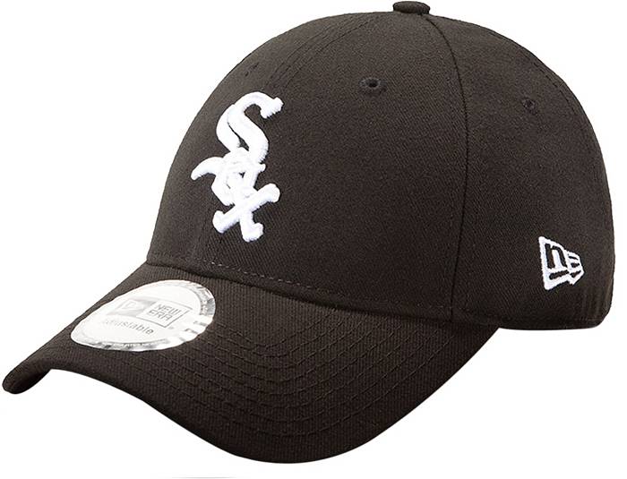 New Era Men's Chicago White Sox 9Forty Pinch Hitter Black Adjustable Hat