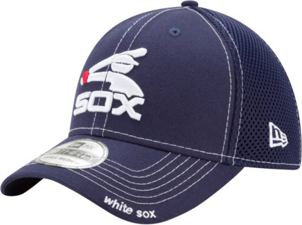 New Era Men's Chicago White Sox 39Thirty Navy Neo Stretch Fit Hat