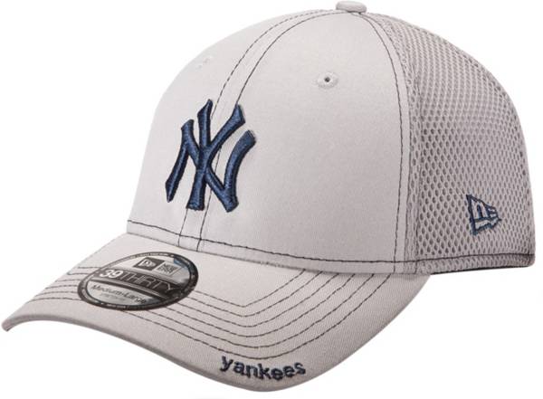New Era Men's New York Yankees 39Thirty Neo Grey Stretch Fit Hat product image