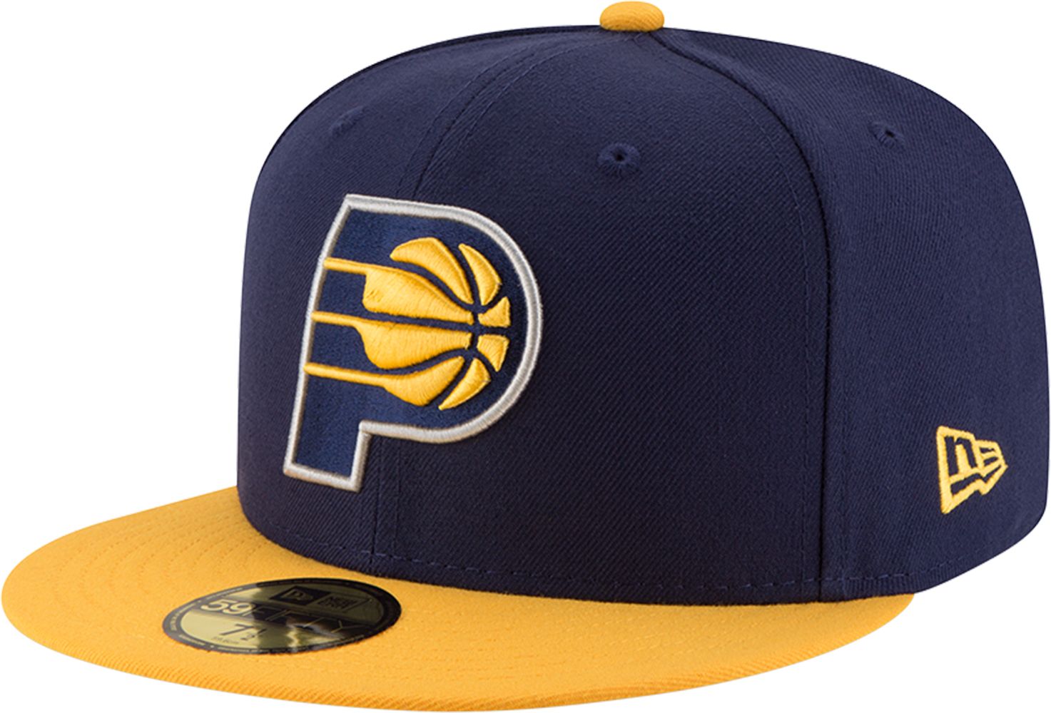 New Era Adult Indiana Pacers 59Fifty Navy/Gold Fitted Hat product image