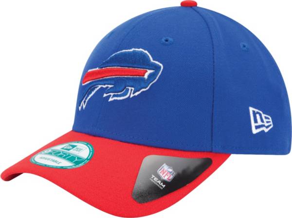 Men's Buffalo Bills New Era Royal/White Logo Patch Trucker 9FORTY Snapback  Hat