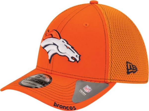 New Era Men's Denver Broncos 39Thirty Neo Orange Flex Fitted Hat product image