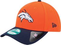 Youth Orange/White Denver Broncos Core Lockup Adjustable Hat - OSFA 