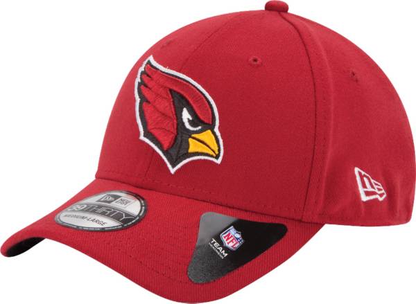 New Era Men's Arizona Cardinals Team Classic 39Thirty Red Stretch Fit Hat