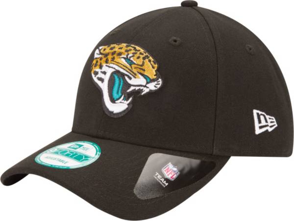 New Era Men's Jacksonville Jaguars League 9Forty Adjustable Black Hat product image