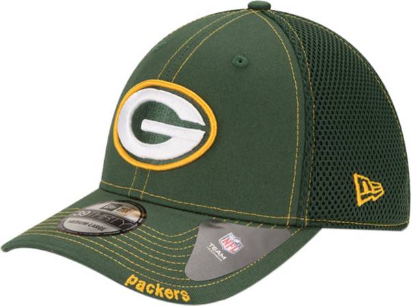 New Era Men's Green Bay Packers 39Thirty Neoflex Green Stretch Fit Hat product image
