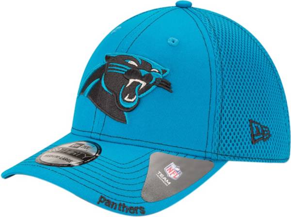 New Era Men's Carolina Panthers 39Thirty Neoflex Blue Stretch Fit