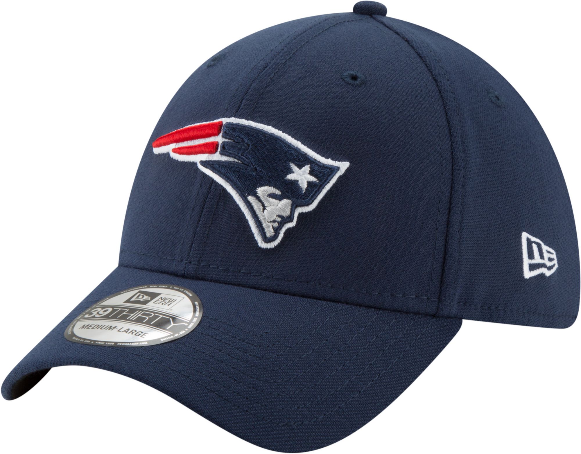 New Era Adult New England Patriots Team Classic 39Thirty Stretch Fit Hat product image