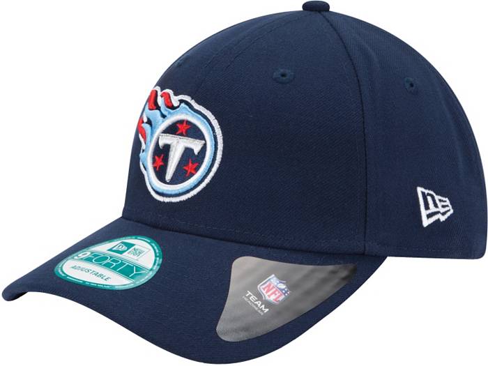 New Era Men's Tennessee Titans League 9Forty Adjustable Navy Hat