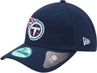 New Era NFL Men's Tennessee Titans Outline 9FORTY Snapback Adjustable Hat Grey