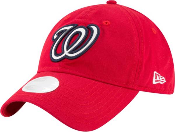 New Era Women's Washington Nationals 9Twenty Team Glisten Red Adjustable Hat