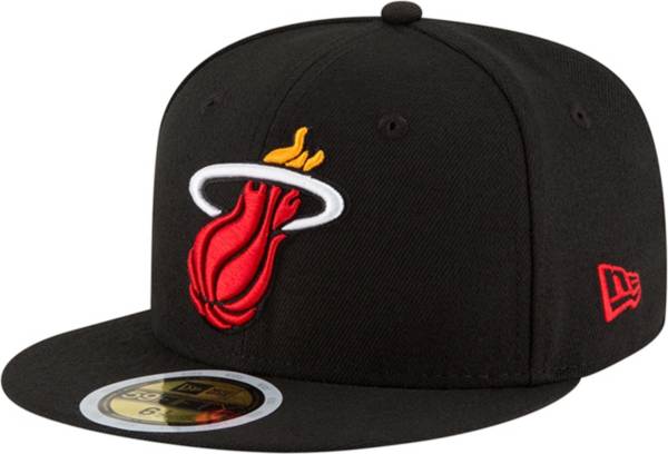 New Era Youth Miami Heat 59Fifty Black Fitted Hat