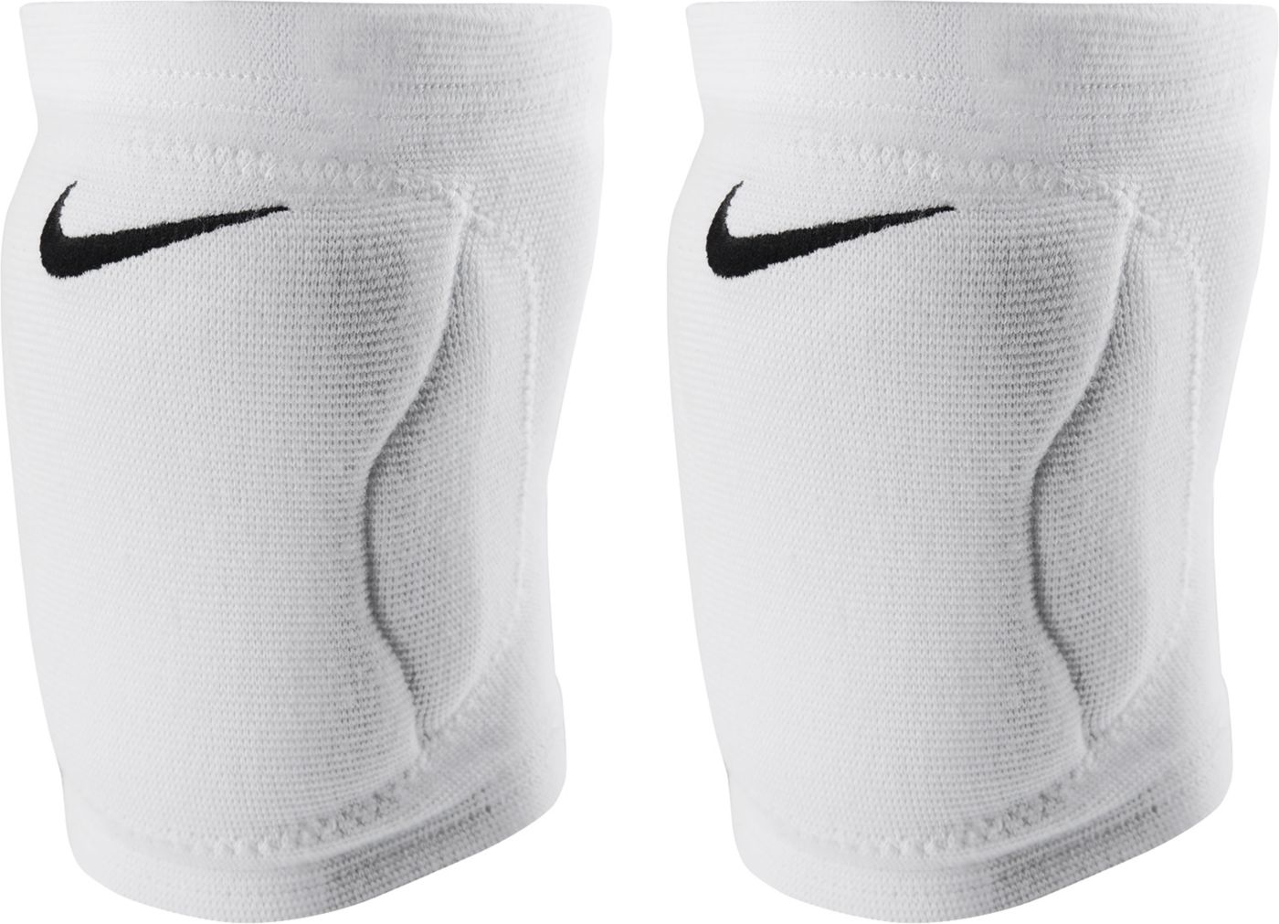 białe Ochraniacze na kolana do siatkówki nike