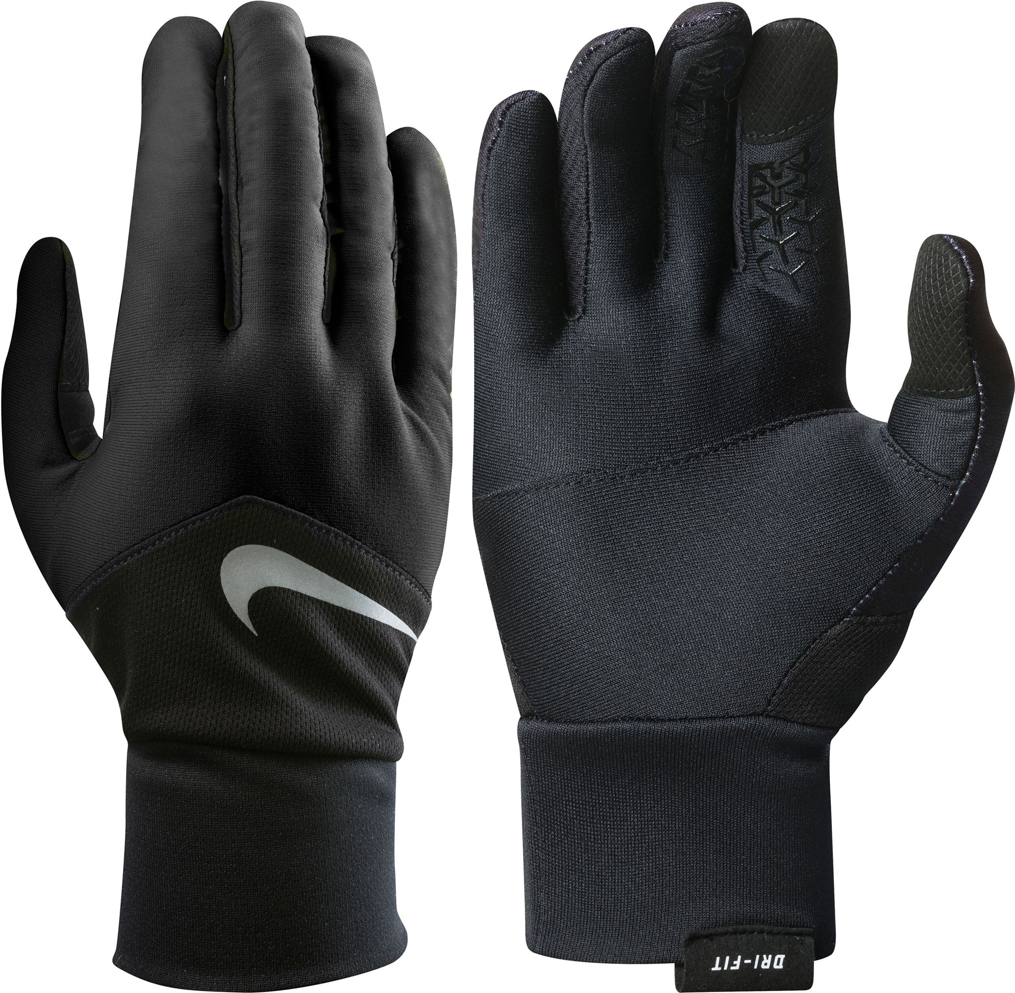 nike dri fit running gloves