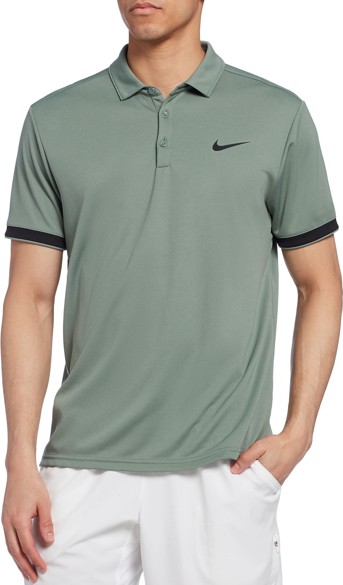 nike men's court dry tennis polo